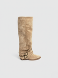 BROOKE – Bottes western beiges