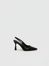 MONICA – Escarpins vernis noirs
