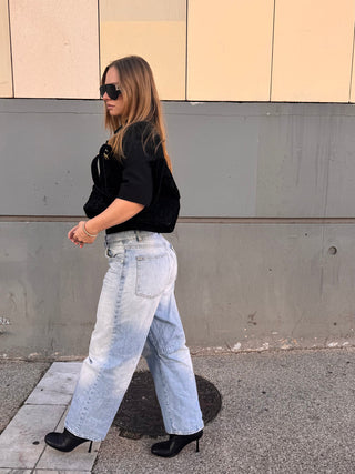 SIENNA – Bottes à talons noires portées – vue 23 | WICKS