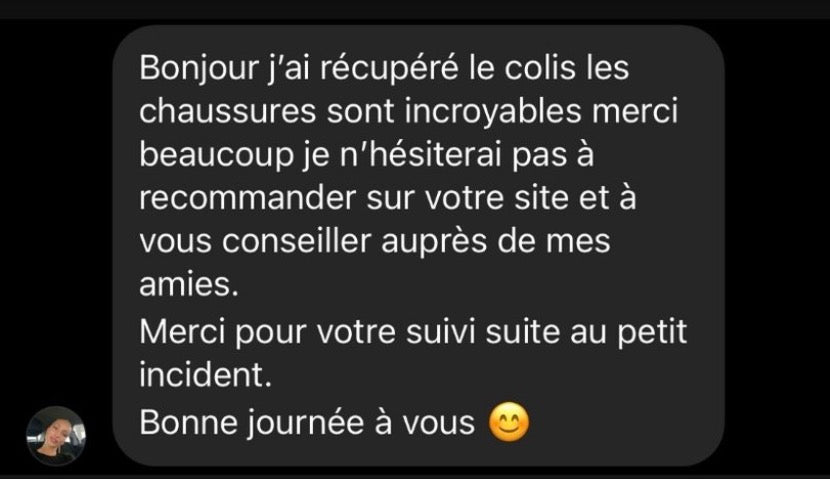 Photo envoyée par une cliente